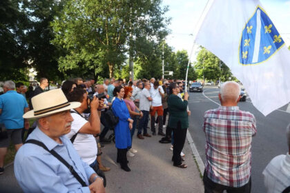 Sa protesta koje je organizovao Krug 99 (Foto: Patria)