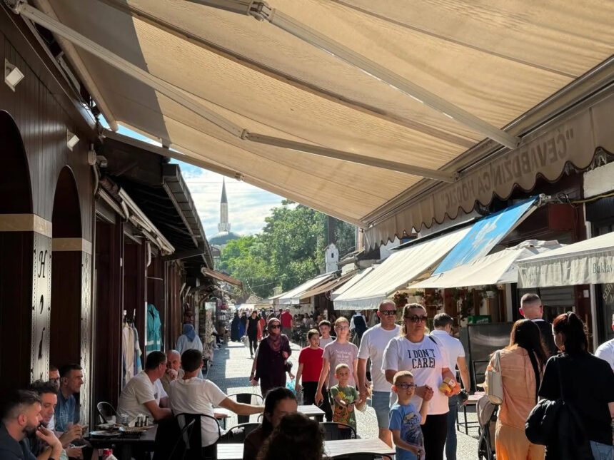 Sarajevo je pravi magnet za posjetioce: U prvih pet mjeseci 2026. ugostilo je 286.000 turista, a najviše ih je iz Turske, Hrvatske i Kine