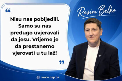 Nismo mi problem, problem je što nismo pristali da to budemo!