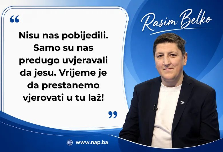 Nismo mi problem, problem je što nismo pristali da to budemo!