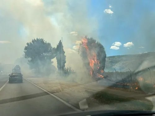 Požar na Buni prijeti magistralnom putu Mostar – Sarajevo