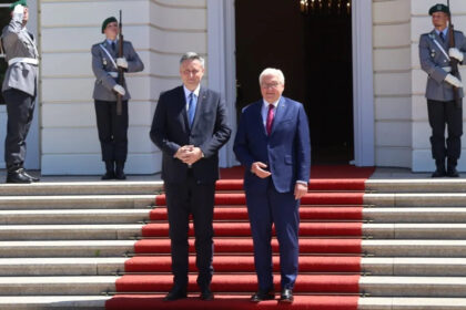 Bećirović u Berlinu s predsjednikom Njemačke Steinmeierom o jačanju ekonomskih veza i privlačenju novih investicija