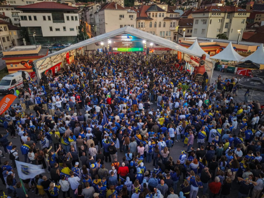 Stari Grad Sarajevo: Ugostiteljski objekti za vrijeme utakmice BiH - SAD mogu raditi do 5.00 sati