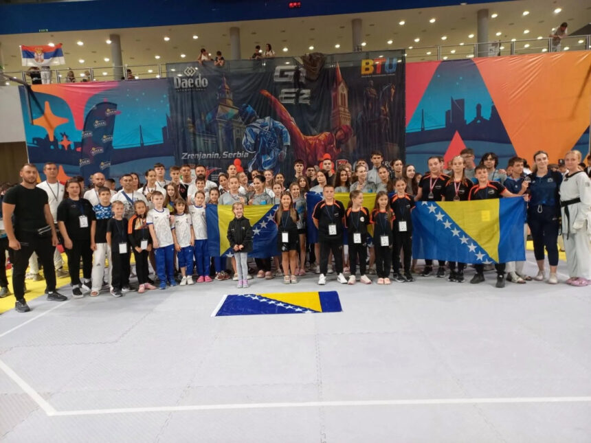 TAEKWONDO Bosna i Hercegovina je treći put prvak Balkana