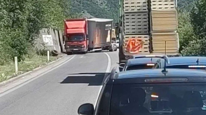 Nesreća kod Jablanice, sudarila se dva vozila