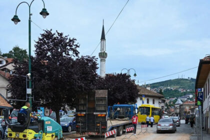 Prilikom radova u ulici Safvet-bega Bašagića pronađene kosti