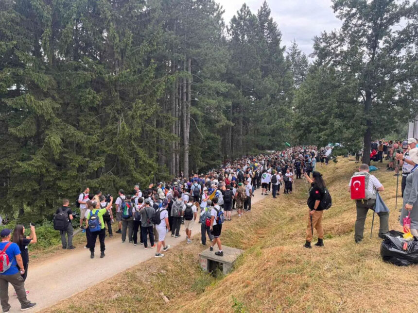 Učesnici Marša mira dolaze iz brojnih zemalja i kontinenata, od Sjeverne Amerike do regije