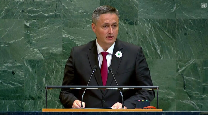 Bećirović u UN-u: Istinu o Bosni i Hercegovini i Srebrenici čuvaju dobronamjerni ljudi širom svijeta