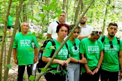 Održan 'Marš spasa Biljani-Grmuško-srbljanski plato' u znak sjećanja na 258 ubijenih civila Biljana