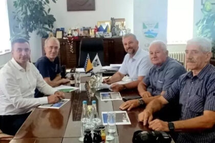 Osman Ćatić, Behir Balić, dr. Rusmir Hadžihušinović, Faik Japalak i Esad Ejubović (Foto: NoviKonjic.ba)