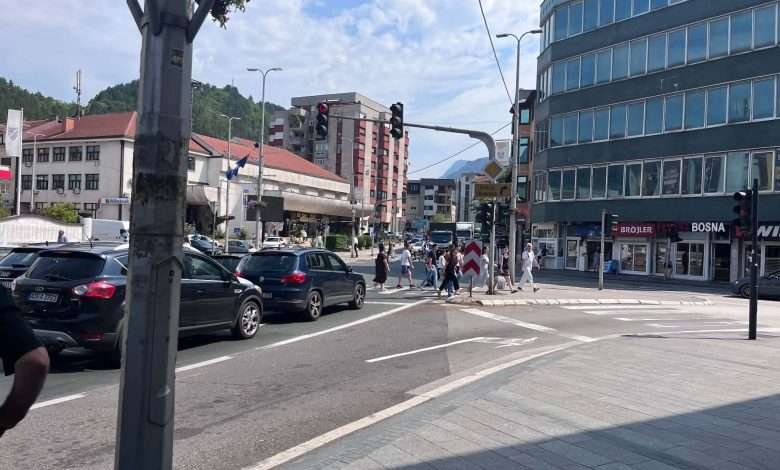 Velike gužve u saobraćaju danas u Konjicu