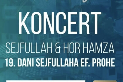 Obavijest za posjetioce: Promijenjena lokacija koncerta „Sejfullah & Hor Hamza“