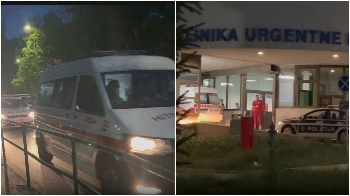 Hitna pomoć u pratnji policije dovezla Amira Pašića Faću na KUM
