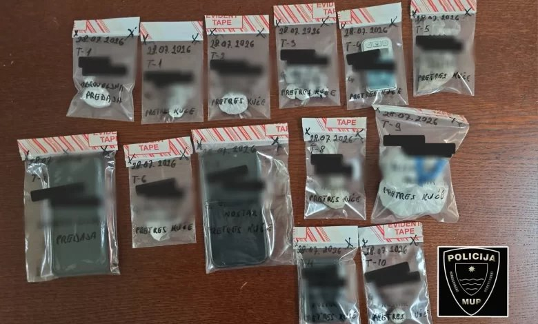 U Mostaru uhapšen muškarac, policija pronašla veću količinu droge