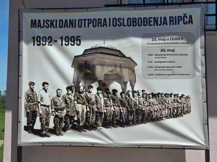 OBILJEŽENE 34 GODINE OD PROGONA MJEŠTANA I 31 GODINA OD OSLOBOĐENJA RIPČA