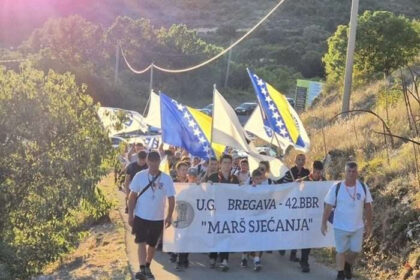 Održan Marš sjećanja: 33. godišnjica progona i stradanja Bošnjaka Hercegovine