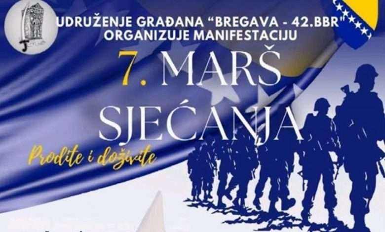 U subotu Marš sjećanja “Prođite i doživite”