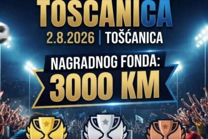 Počele prijave za 47. tradicionalni turnir “Tošćanica 2026”