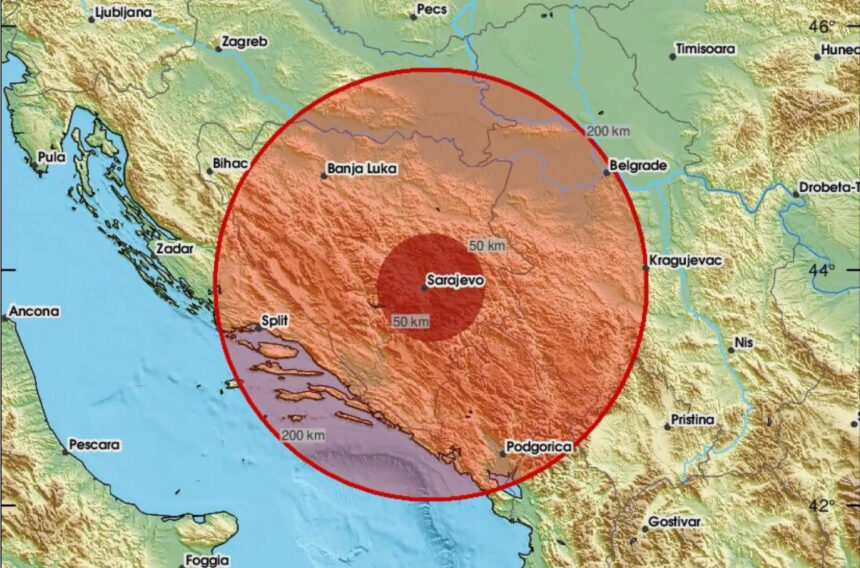 Zemljotresi noćas nisu dali spavati Bosancima i Hercegovcima