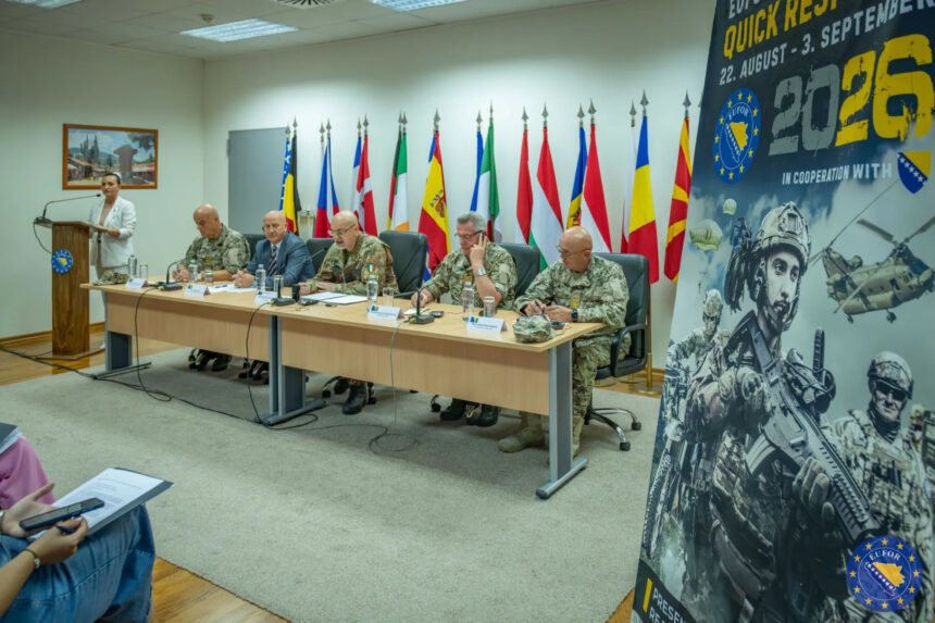 Zajednička vježba 'Brzi odgovor': Osim trupa EUFOR-a učestvuju i OS BiH i agencije za provođenje zakona