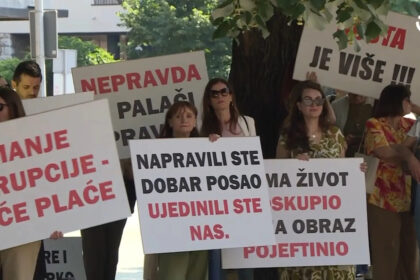Sindikat pravosuđa HNK: Odbacujemo tvrdnje Vlade o dogovoru, generalni štrajk počinje 7. septembra