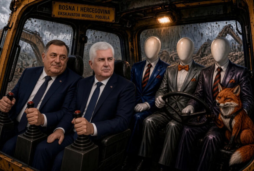 U sjeni bagera: Tri mudraca i lisica!