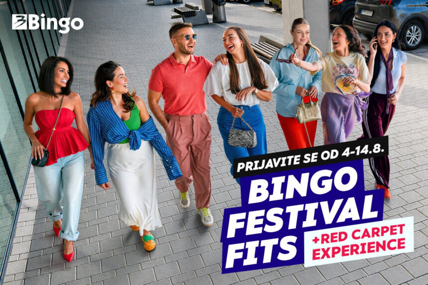 Otvorene prijave za Bingo Festival Fits: Odaberite outfit s omiljenim influencerom i zablistajte na Crvenom tepihu Sarajevo Film Festivala