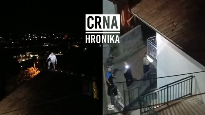 Oglasila se policija: “Muškarac pronađen na krovu tuđe kuće, pao s tri metra pa dobio kaznu”