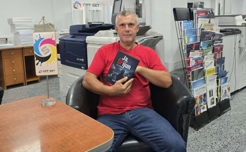 Azir Šabić predstavio novi roman – “Ja špijun”