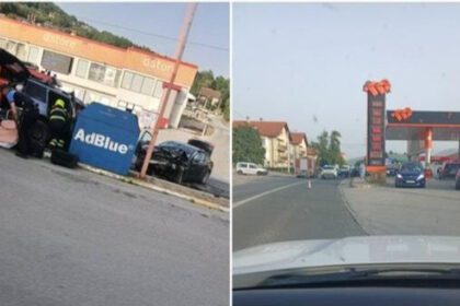 Haos kod Travnika: Vatrogasci izvlačili putnike iz smrskanog automobila