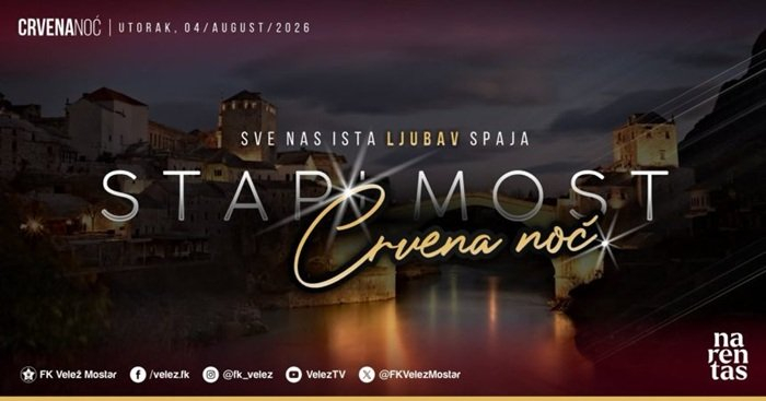 Večeras “Crvena noć pod Starim”