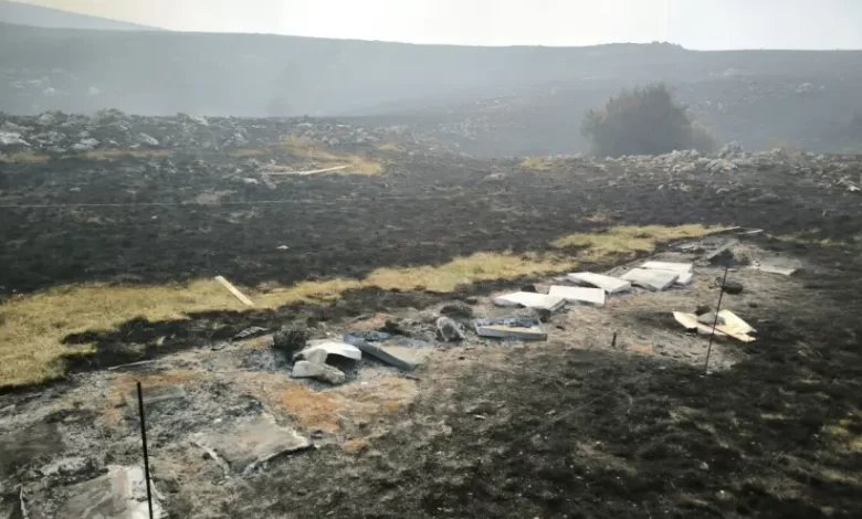 U požaru na Ljubuši izgorjele desetine košnica