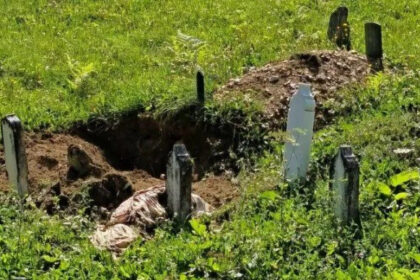 Raskopan mezar uznemirio mještane, sumnja se da je krivac medvjed