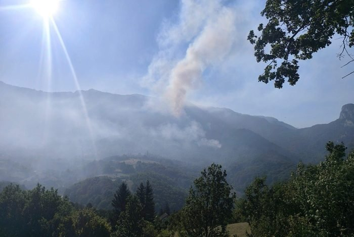 Lokalizirani požari na području Konjica, nadležne službe i dalje u pripravnosti
