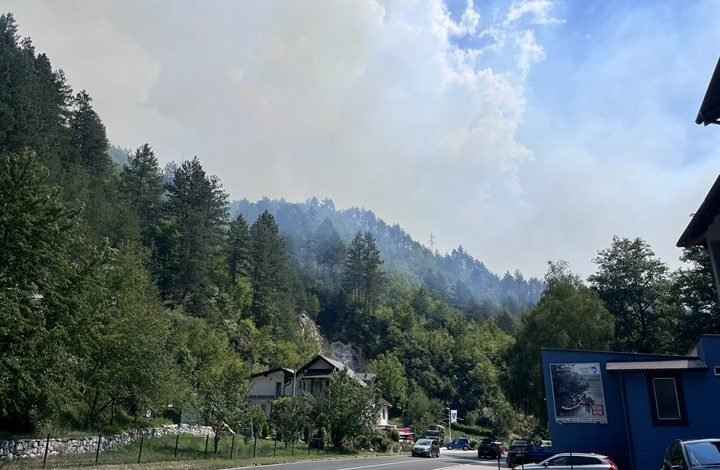 Požari ne posustaju, gori u Konjicu i Neumu