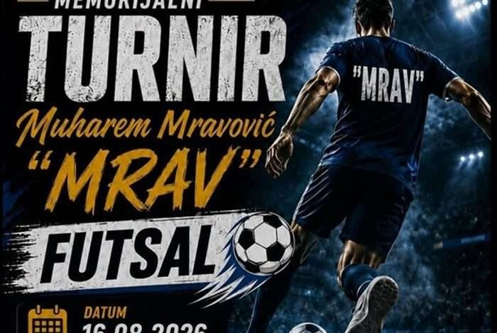 Parsovići danas u znaku futsala i sjećanja: Počinje memorijalni turnir „Muharem Mravović – Mrav“