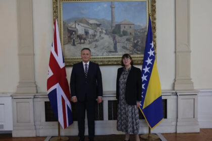 Britanska ambasadorica Dawn McKen preuzela dužnost: Uvjerena sam da je pred BiH svijetla budućnost