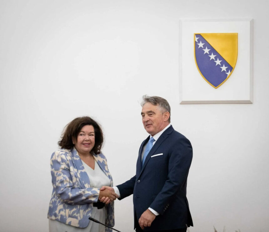 Komšić i Pierce o prijateljskim odnosima dvije zemlje i izborima u BiH!