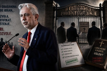 Političko krštenje za legitimno predstavljanje