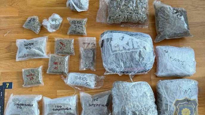 Velika akcija FUP-a u Sarajevu: Uhapšene dvije osobe, zaplijenjeno 12 kilograma droge