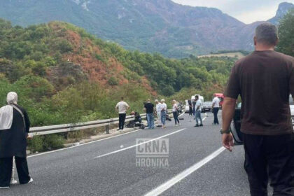 Teška nesreća na M-17 na Bradini: Povrijeđen motociklista, saobraćaj potpuno obustavljen