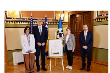 Američka senatorica Jeanne Shaheen je Počasna građanka Sarajeva