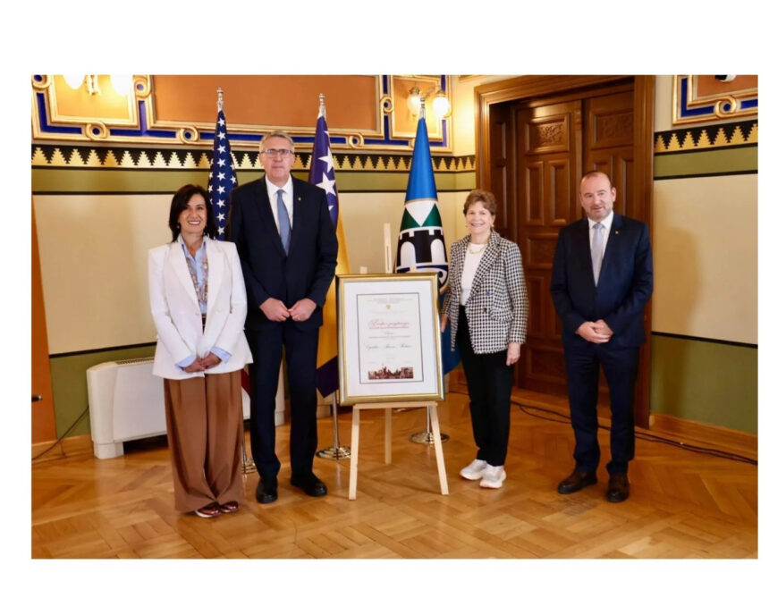 Američka senatorica Jeanne Shaheen je Počasna građanka Sarajeva