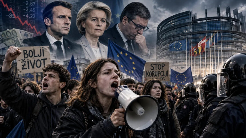 Protesti širom Evrope: Jedan političko-ekonomski sistem je pred svojim krajem