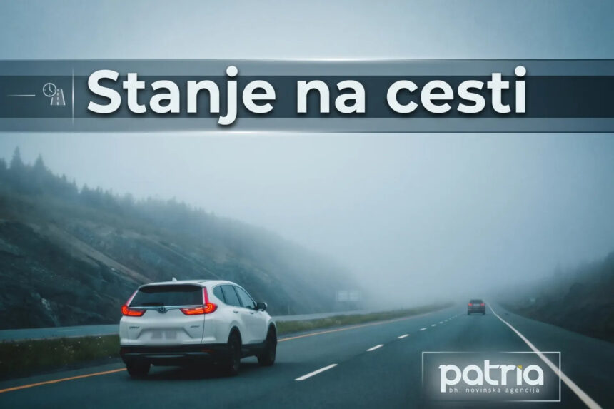 Vozite oprezno, kolovozi mokri i klizavi