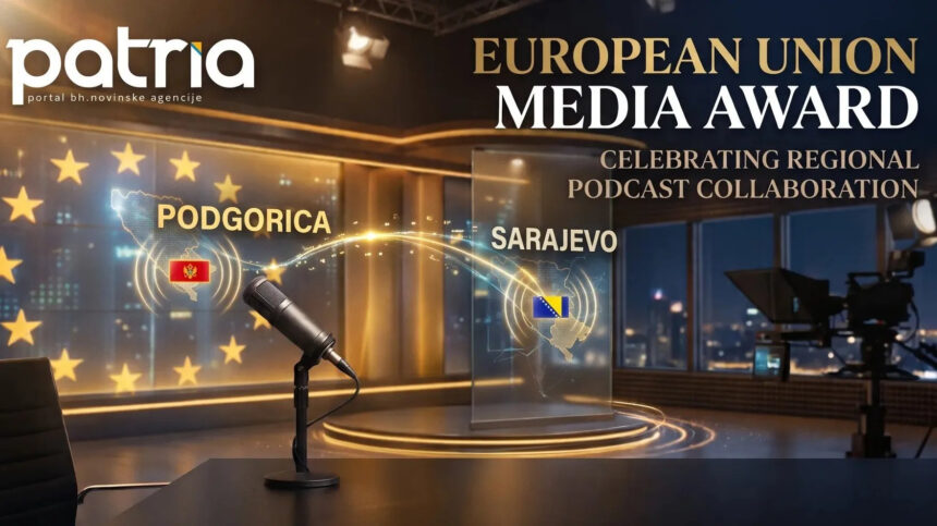 Novinska agencija Patria i Nevena Kovačević dobitnici nagrade EU za projekat regionalnog povezivanja kroz medijski sadržaj!
